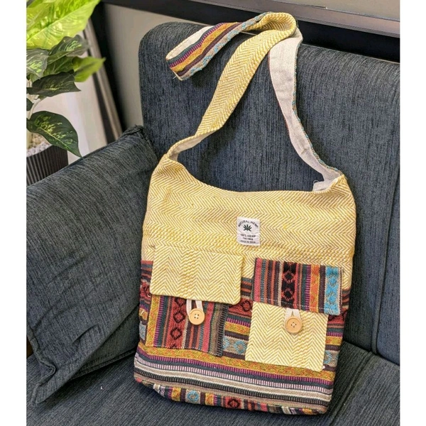 Premium Vintage Arts Bag | Ultra Sporty Messenger Sling Bag For Multipurpose Use - SRB1