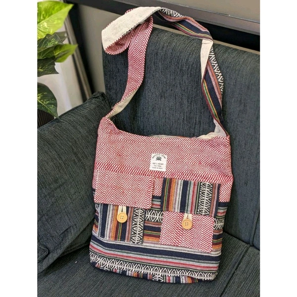 Premium Vintage Arts Bag | Ultra Sporty Messenger Sling Bag For Multipurpose Use - SRB2