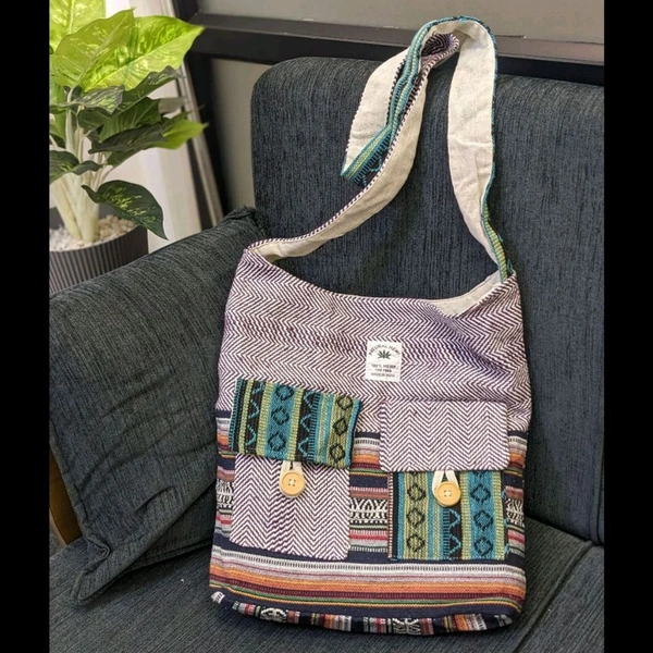 Premium Vintage Arts Bag | Ultra Sporty Messenger Sling Bag For Multipurpose Use - SRB3