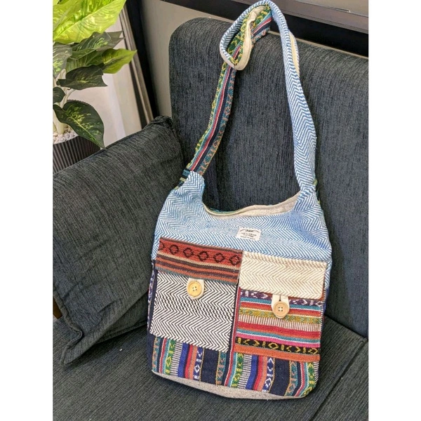 Premium Vintage Arts Bag | Ultra Sporty Messenger Sling Bag For Multipurpose Use - SRB4