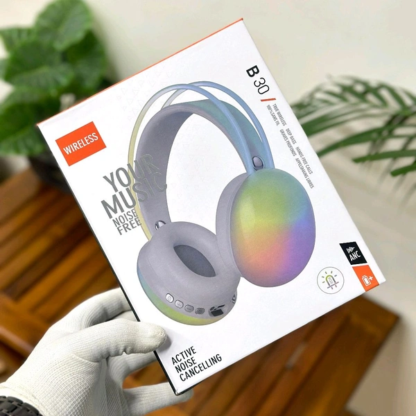 Presenting You All, New Rgb Colour Headphones, Multi Colour Led Light Inbuilt Headphones Heavy Quality Top Look For Gaming And Night Clubs / Party