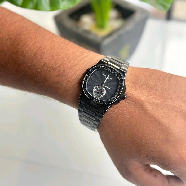 Ptk Analog Quartz Movement Watch With High Quality Strap Best finishing Body & Case