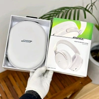 Quietcomfort Ort Ultra High Quality Headphone With Original Box Packaging, Carry Pouch Bag, High End 1:1 Imported Quality - White