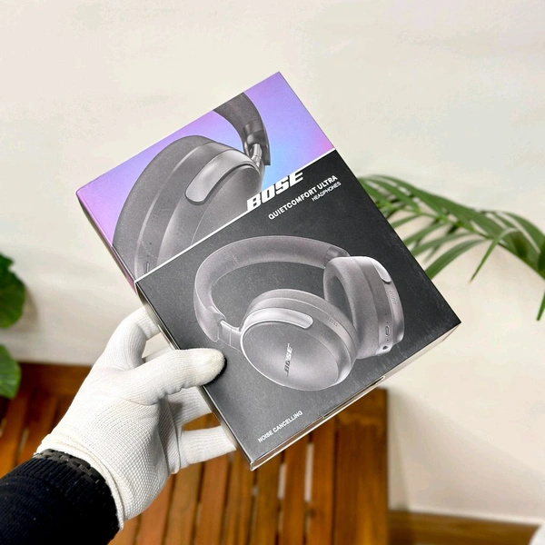 Quietcomfort Ort Ultra High Quality Headphone With Original Box Packaging, Carry Pouch Bag, High End 1:1 Imported Quality - Black