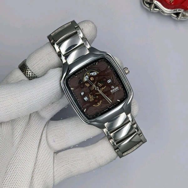 Rad0 Analog Quartz Movement Premium Collection With High Quality Strap Best finishing Body & Case - SRRW2