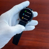 (Renewed) DIZO Watch R AMOLED WIth 45 mm Dial Size (by realme techLife) (Glossy Black Strap, Free Size)