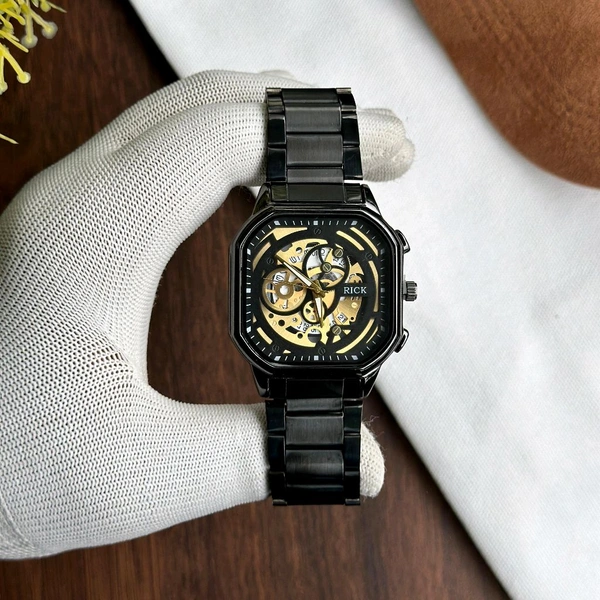 Rick Analog Quartz Movement Collection With High Quality Strap Best finishing Body & Case