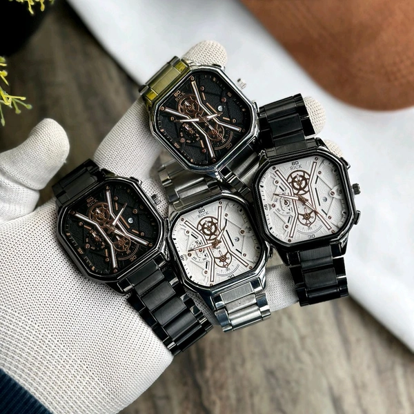 Rick Analog Quartz Movement Collection With High Quality Strap Best finishing Body & Case