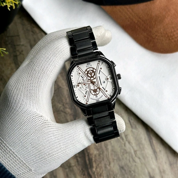 Rick Analog Quartz Movement Collection With High Quality Strap Best finishing Body & Case