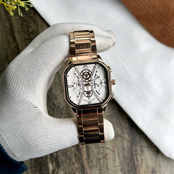 Rick Analog Quartz Movement Collection With High Quality Strap Best finishing Body & Case