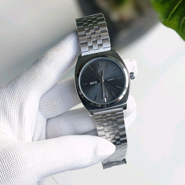 Rick Analog Quartz Movement Watch With High Quality Strap Best finishing Body & Case - Gray