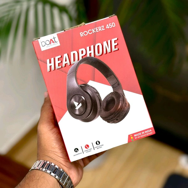 ROCKERZ 450 Best Quality Headphones, Wireless And Connected With iOS & Android