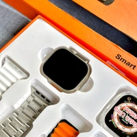 Series 8 Ultra 2 Special Edition Combo, 10 In 1 Best Quality Straps, Bluetooth Calling Support