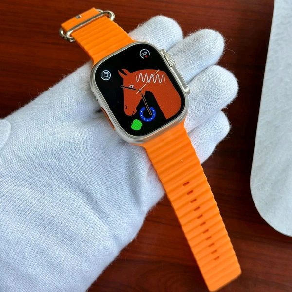 Series 8 Ultra Logo Watch With Premium Ocean Belt Premium Original Packaging