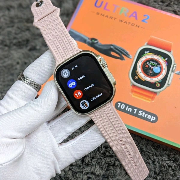 Series 8 Ultra Special Edition Combo, 10 In 1 Best Quality Straps, Bluetooth Calling Support