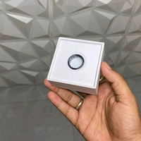 Smart Ring 100% Original Heart Rate SPO2 And Sleeping Monitor (Black)