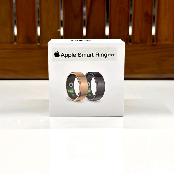 Smart Ring 100% Original Heart Rate SPO2 And Sleeping Monitor (Black)