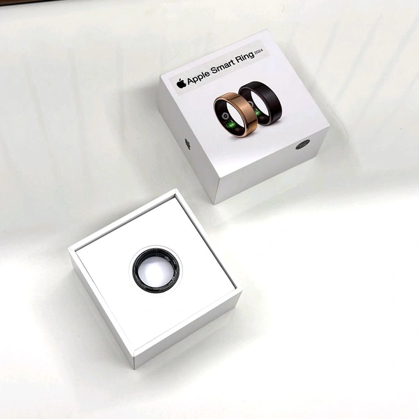 Smart Ring 100% Original Heart Rate SPO2 And Sleeping Monitor (Black)