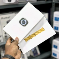 Smartwatch Ultra 2 High Quality Model With Dual Strap, Hd Display With Bluetooth Calling Support, Customized Watch Face