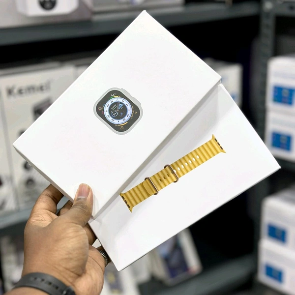 Smartwatch Ultra 2 High Quality Model With Dual Strap, Hd Display With Bluetooth Calling Support, Customized Watch Face