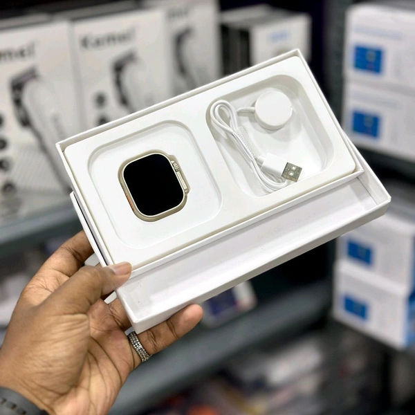 Smartwatch Ultra 2 High Quality Model With Dual Strap, Hd Display With Bluetooth Calling Support, Customized Watch Face