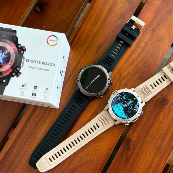 TF 10 Pro Captain America Smartwatch With 100% Water Proof + Ultra Amoled Hd Display | High Quality Metal Body Long Lasting Battry Back Up - Gray