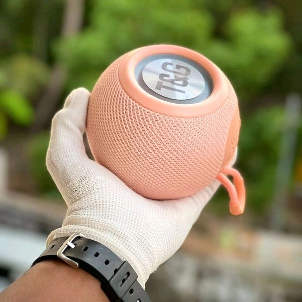 T&G TG337 New Portable Speaker Wireless Bluetooth Speakers 3D Stereo Surround Subwoofer Outdoor Waterproof Loudspeaker - White