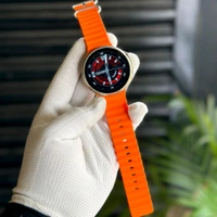 V3 Ultra Max Smart Watch 16 Inch Full Round Screen IP67 Waterproof Blood Pressure and Heart Rate Smart Watch - Orange