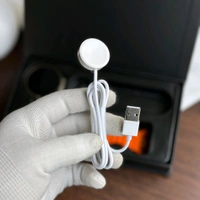 V3 Ultra Max Smart Watch 16 Inch Full Round Screen IP67 Waterproof Blood Pressure and Heart Rate Smart Watch - Black