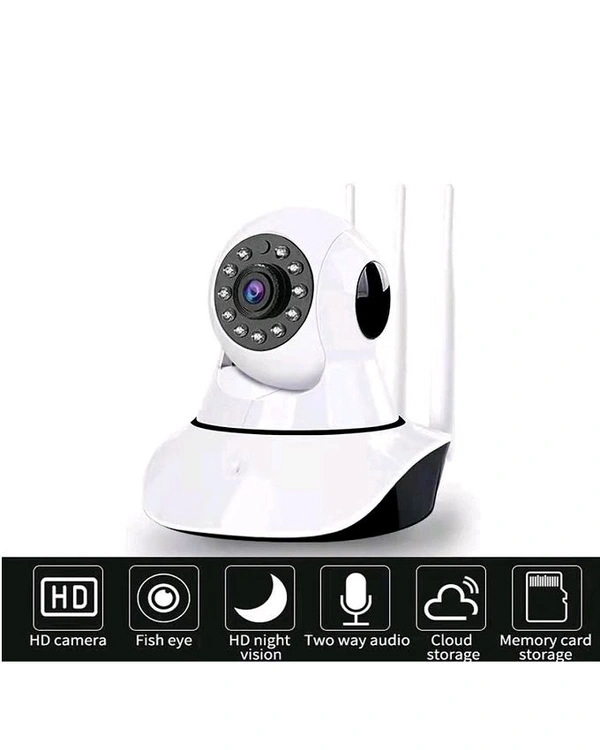V380 CCTV SMART WIFI CAMERA WITH 360°ROTATABLE