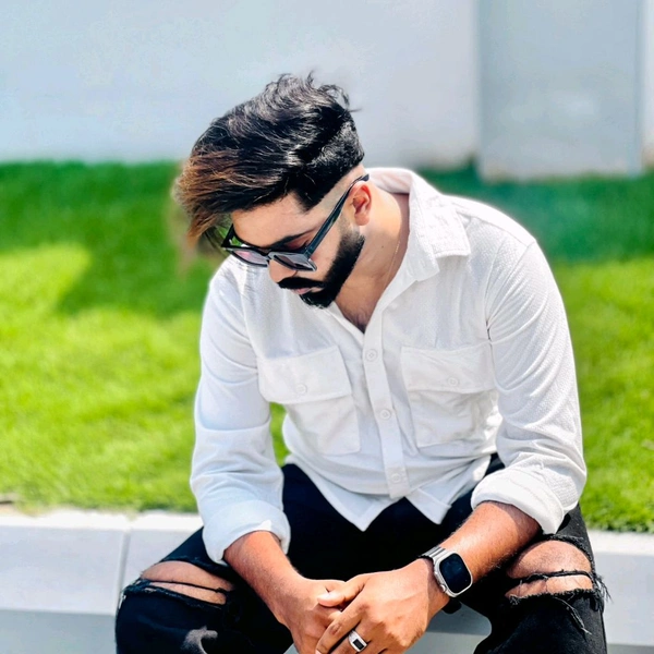 Velvet Double Pocket Premium Quality Shirt - M