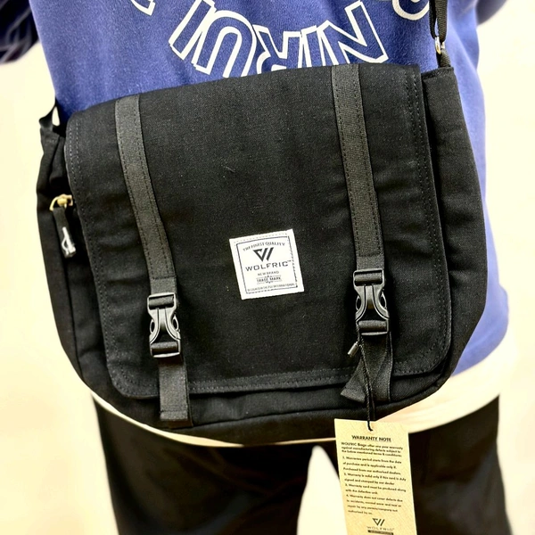 Vintage High-capacity Canvas Slouchy Tote Bag | Ultra Sporty Messenger Sling Bag For Multipurpose Use