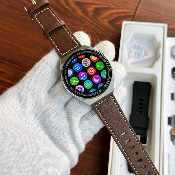 Wearfit DT3 Pro Porsche Design Premium Smartwatch With Dual Strap