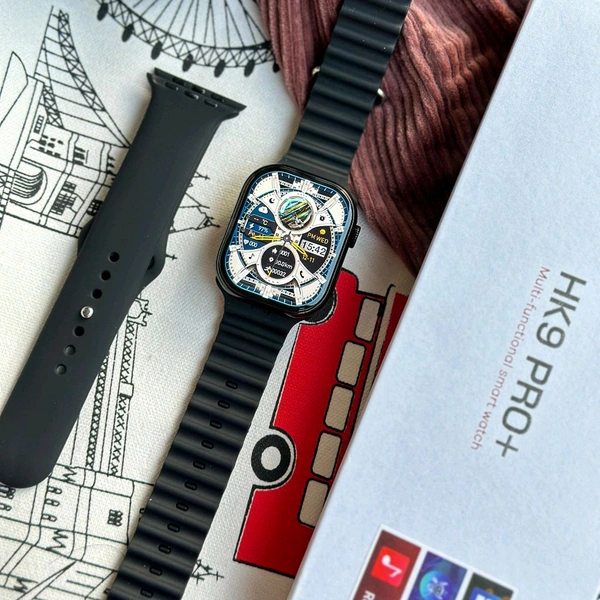 Wearfit HK9 Pro Plus AMOLED Smartwatch With Open Ai's New ChatGPT, AI Watch Faces, Amoled Display