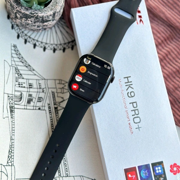 Wearfit HK9 Pro Plus AMOLED Smartwatch With Open Ai's New ChatGPT, AI Watch Faces, Amoled Display