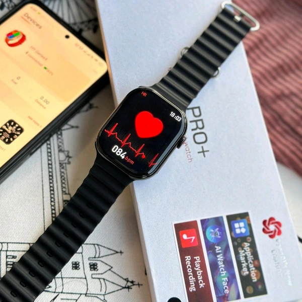 Wearfit HK9 Pro Plus AMOLED Smartwatch With Open Ai's New ChatGPT, AI Watch Faces, Amoled Display