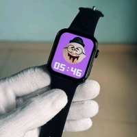 Wearfit HW8 Max Series 8 44mm Smartwatch Full Screen | NFC Support | Best Software Experience and Always On Display With Wireless Charging Support - Black