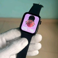 Wearfit HW8 Max Series 8 44mm Smartwatch Full Screen | NFC Support | Best Software Experience and Always On Display With Wireless Charging Support - Black