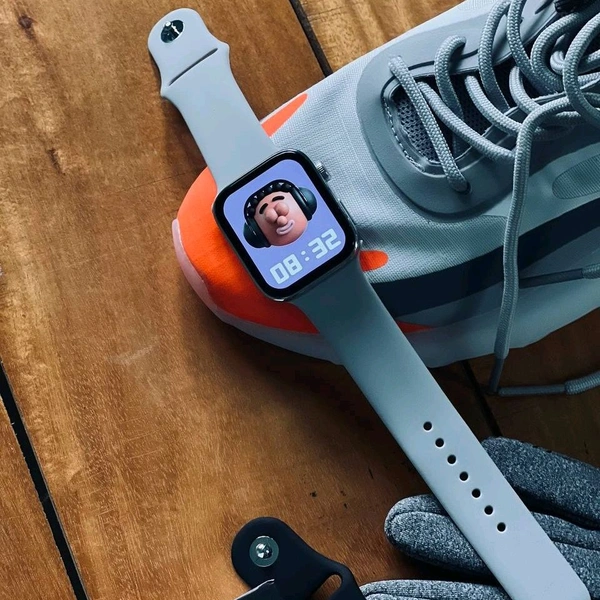 Wearfit HW8 Max Series 8 44mm Smartwatch Full Screen | NFC Support | Best Software Experience and Always On Display With Wireless Charging Support - Gray