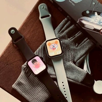 Wearfit HW8 Max Series 8 44mm Smartwatch Full Screen | NFC Support | Best Software Experience and Always On Display With Wireless Charging Support - Gray