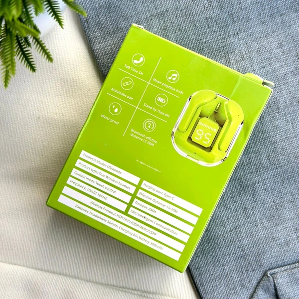 Wireless Bluetooth Earbuds, Stereo in-Ear Headset Earphone, Bluetooth Headphones With Automatic Pair