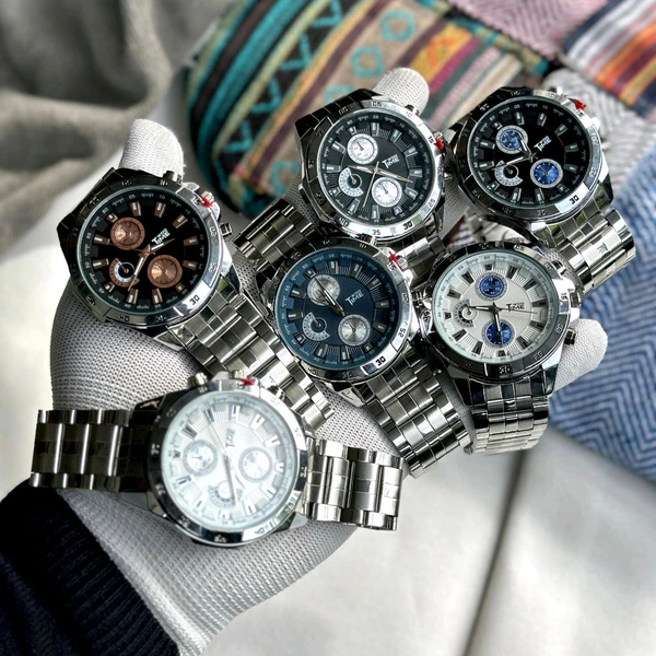 Woo Time Analog Quartz Movement Watch Collection With High Quality Strap Best finishing Body & Case