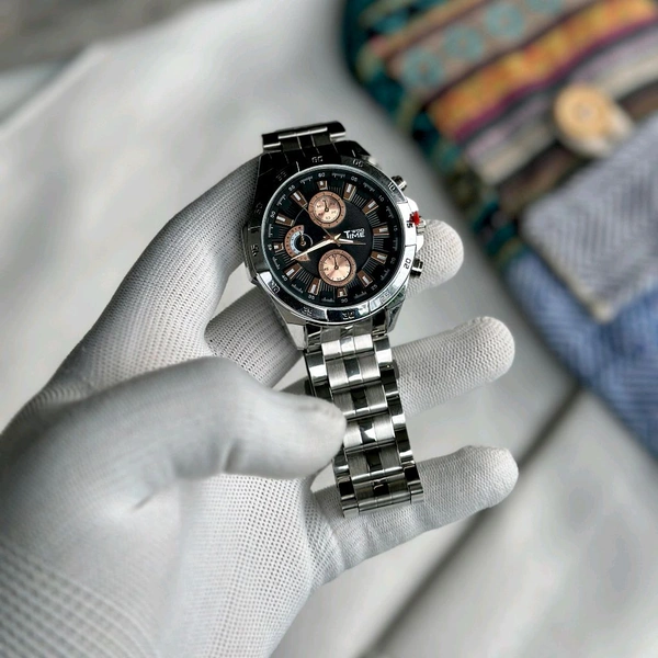 Woo Time Analog Quartz Movement Watch Collection With High Quality Strap Best finishing Body & Case