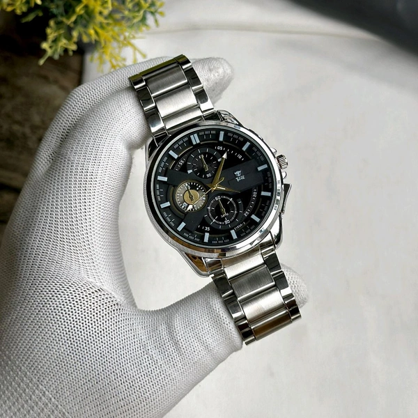 Woo Time Analog Quartz Movement Watch Collection With High Quality Strap Best finishing Body & Case