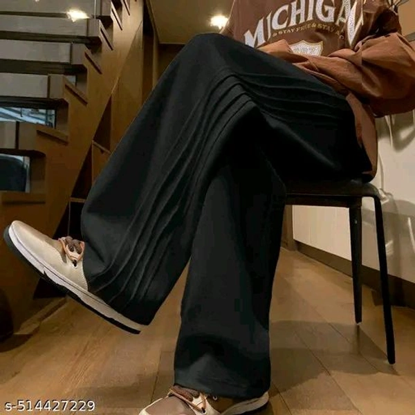 Elysian Elegance Trousers ~ 
  Experience heavenly comfort and sophistication, designed for those who appreciate timeless fashion that transcends trends.
 - Black, XXL