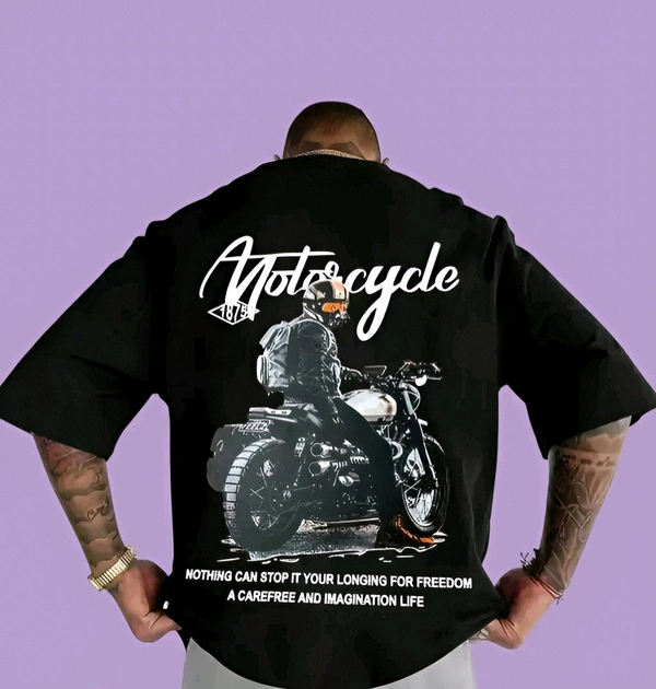Vanguard Moto Art Shirt ~  
    Experience cutting-edge style with this artistic shirt, merging high fashion with motorcycle culture for a unique and luxurious look. - Black, S