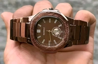 Rose Titan Chronograph Watch
Elevate your wristwear with the Rose Titan Chronograph, a bold fusion of elegance.Crafted with a polished rose gold-tone stainless steel body and featuring a sleek octagonal dial. With detailed minute markers and a stylish sub-dial, it's designed for those who value both precision and fashion. Ideal for formal occasions or upscale everyday wear. - Bourbon