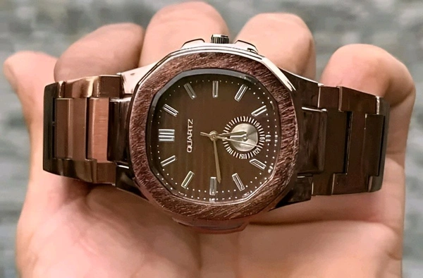 Rose Titan Chronograph Watch
Elevate your wristwear with the Rose Titan Chronograph, a bold fusion of elegance.Crafted with a polished rose gold-tone stainless steel body and featuring a sleek octagonal dial. With detailed minute markers and a stylish sub-dial, it's designed for those who value both precision and fashion. Ideal for formal occasions or upscale everyday wear. - Bourbon