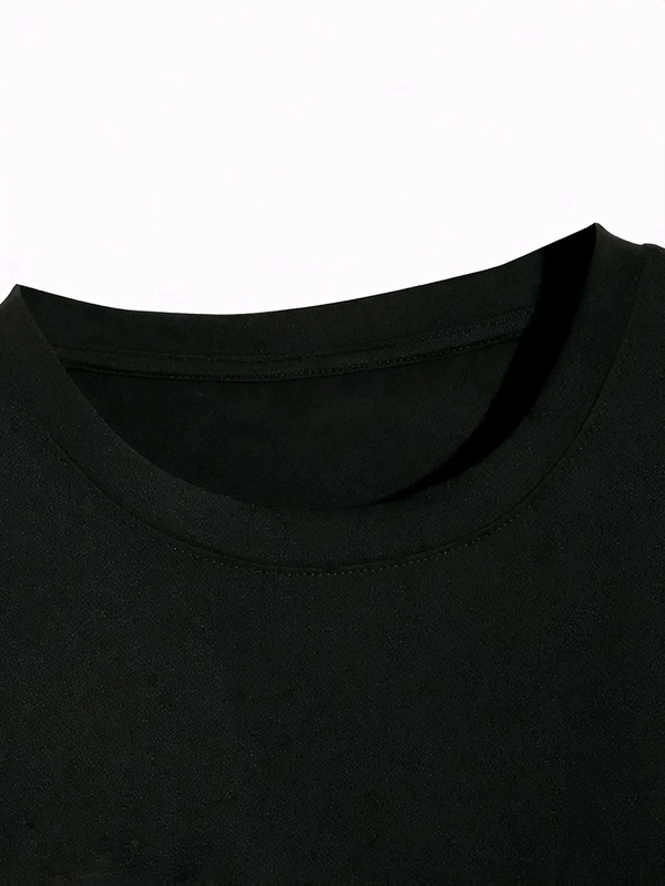 Insomnia Paradise Tee
The Insomnia Paradise Tee is where raw street energy meets bold visual storytelling. Featuring a powerful monochrome balaclava graphic and impactful typography, this oversized black shirt challenges the norms with its rebellious attitude and aspirational message: “Never stop dreaming." Ideal for those who find inspiration in chaos and style in self-expression. - Black, XXL