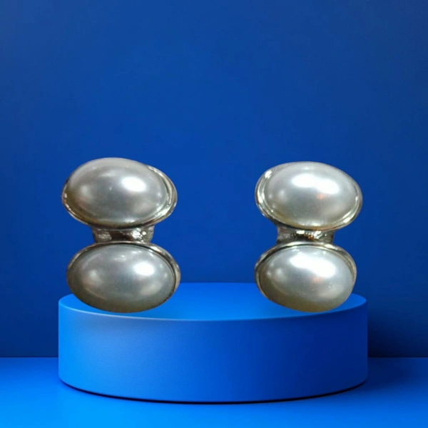 Silver Plated Pearl Earrings & Studs